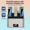 Wireless mic for interviews and podcasts.