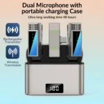 Wireless mic for interviews and podcasts.