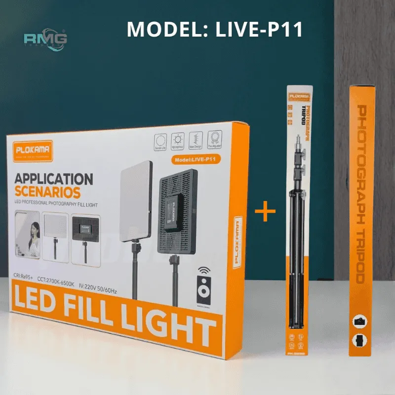 Plokama P11 fill light with Stand
