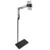 Floor stand for tablet and mobile video recording.
