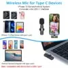 Professional-grade wireless microphone for podcasts and interviews.