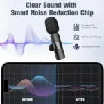 Mini microphone for YouTube and social media creators.