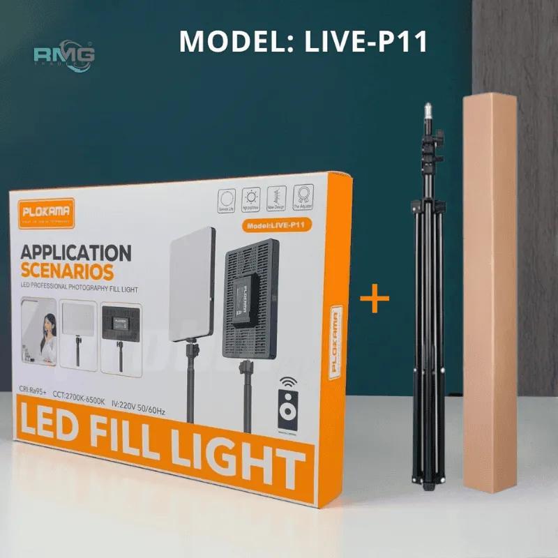 Plokama P11 LED light with 7ft Normal Stand