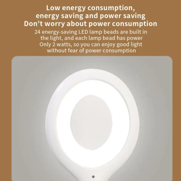 Voice control LED light with customizable light modes for easy home automation.