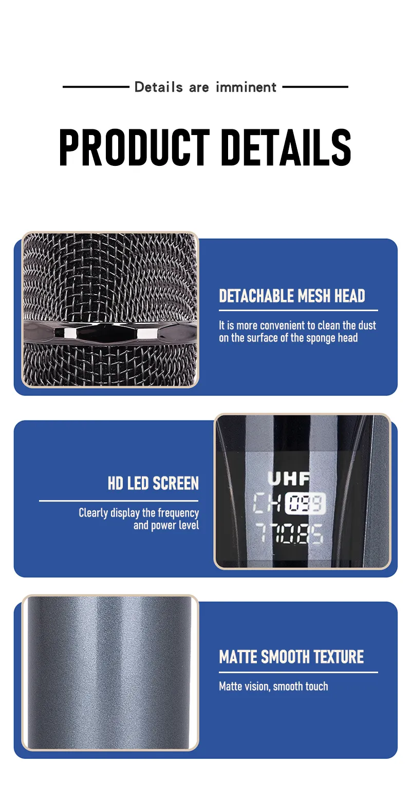 TTDM10 wireless mic for live streaming setups.