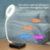 Smart voice command lighting system with adjustable settings and energy-efficient design.