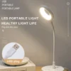 Smart voice-controlled lamp with 3 lighting options for personalized home lighting.
