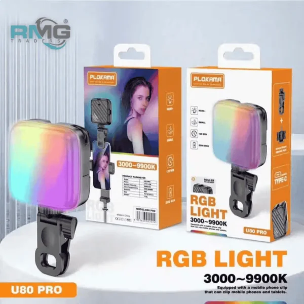 RGB LED Mini Light R18 for professional videos.