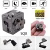 Compact SQ8 portable wireless HD mini camera.