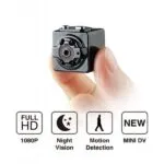 Smallest 1080P HD spy camera SQ8 with motion detection.