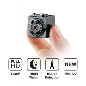 Smallest 1080P HD spy camera SQ8 with motion detection.