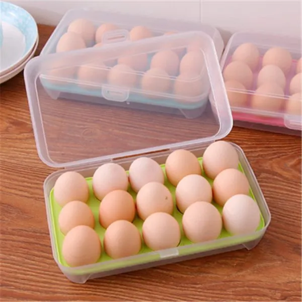 Lightweight Portable Egg Holder for Refrigerator