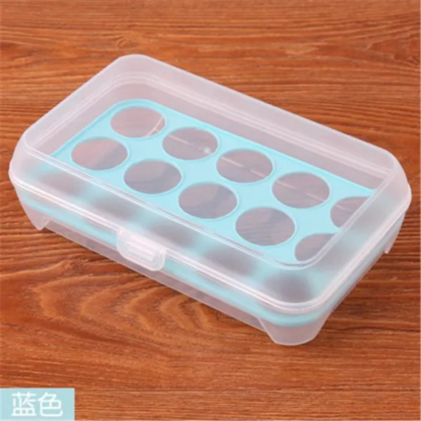 Random Color Egg Organizer Case for Kitchen