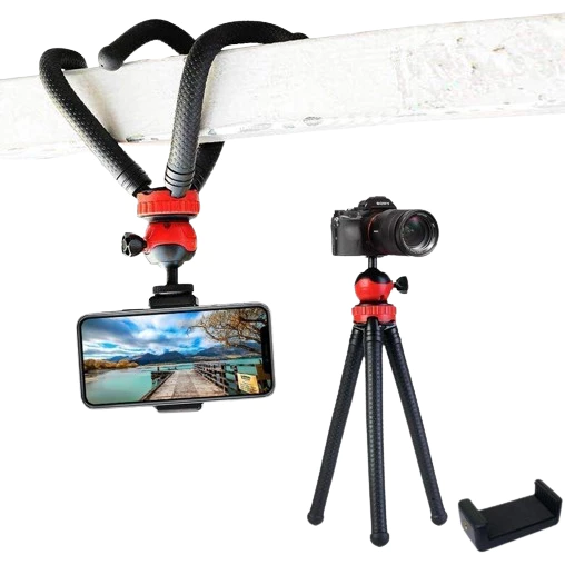 Flexible Octopus Tripod Stand for Smartphones and Cameras