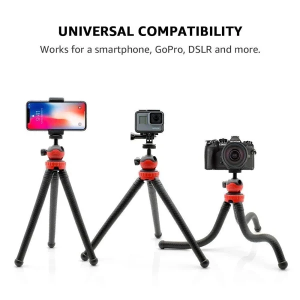 Mini Gorilla Adjustable Tripod for Stable Shots