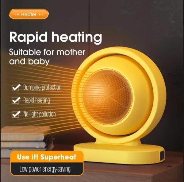 Portable Energy-Efficient Air Fan Heater for Winter