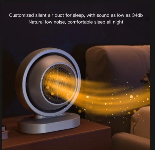 380W Fan Heater Warmer - Desk and Personal Use