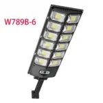 Solar-powered LED street lamp with remote control W789B-6.
