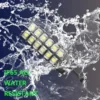 LED solar motion sensor light