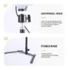 LED lighting for rotatable photography setups.
