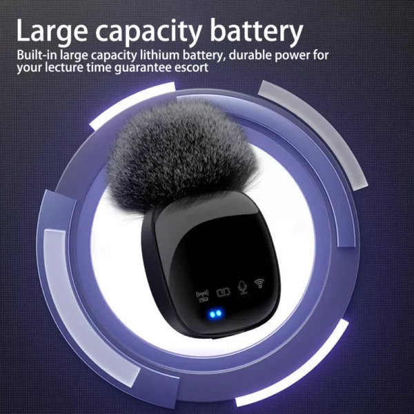 Lightweight portable wireless microphone for gaming.