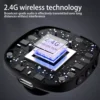 R8 wireless lavalier microphone for iPhone, Android, and Type-C.