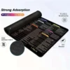 Enhance your desk with the Shortcut Keyboard Mat – smooth surface, non-slip base, and office shortcuts pattern for gaming, typing, and productivity.