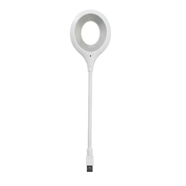 3 light modes voice activated LED lamp ideal for home and office spaces.