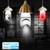 Smart Home Monitoring Panoramic Bulb Camera