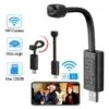 USB V382 Pro HD WiFi Camera: A versatile 2MP goose neck camera with WiFi connectivity and app control, perfect for streaming, surveillance, and professional monitoring.