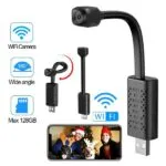 USB V382 Pro HD WiFi Camera: A versatile 2MP goose neck camera with WiFi connectivity and app control, perfect for streaming, surveillance, and professional monitoring.