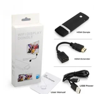 Wireless display receiver for mirroring.