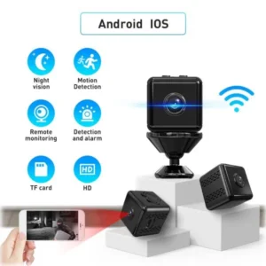 HD night vision WiFi-enabled mini camera X9.