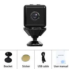 Smart X9 portable surveillance cam with motion detection.