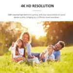 Compact X9 smart magnetic camera with night vision.