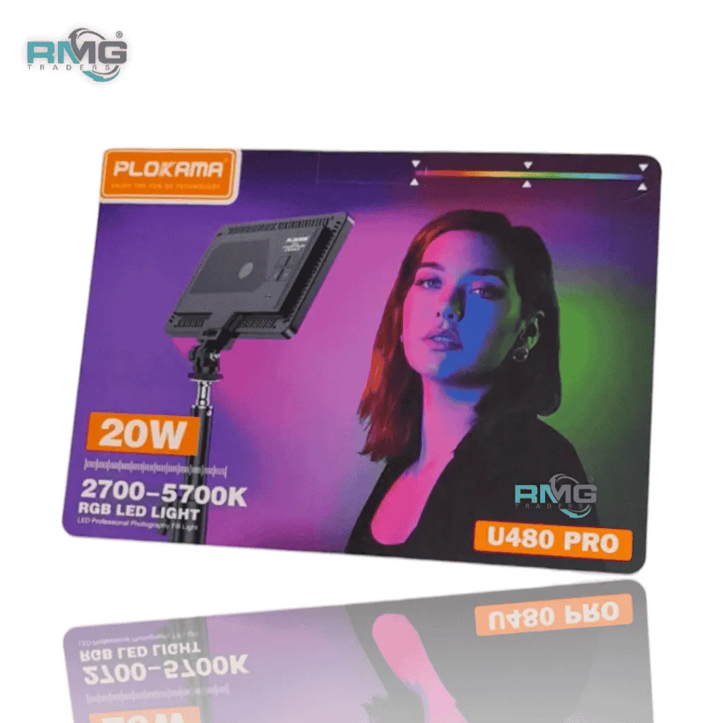 U480 Pro Portable 5000mAh RGB LED Light for Photo Shoots