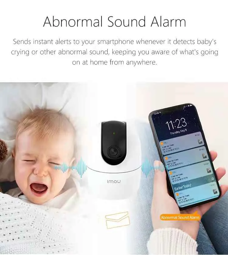 IMOU Ranger 2 Camera with Two-way Audio and Night Vision