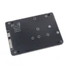 mSATA SSD to SATA 2.5" converter with durable riser card and USB cable
