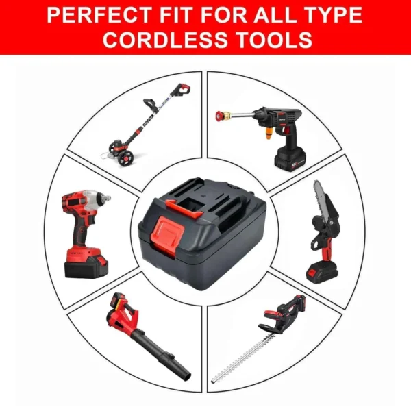 rechargeable 48V battery for grass cutters and wrenches