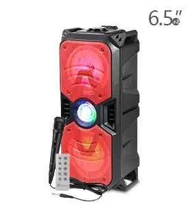 GTS-2075 Bluetooth speaker with microphone and remote control.