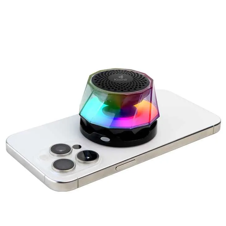 Kisonli Q6F colorful light speaker,