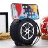 JZ-200 BT mini portable stereo subwoofer with wireless connectivity.