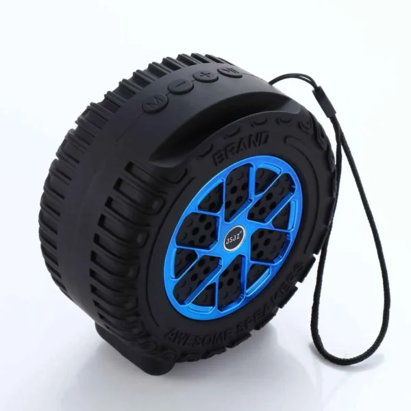 Mini Bluetooth speaker JZ-200 BT with FM radio and USB support.
