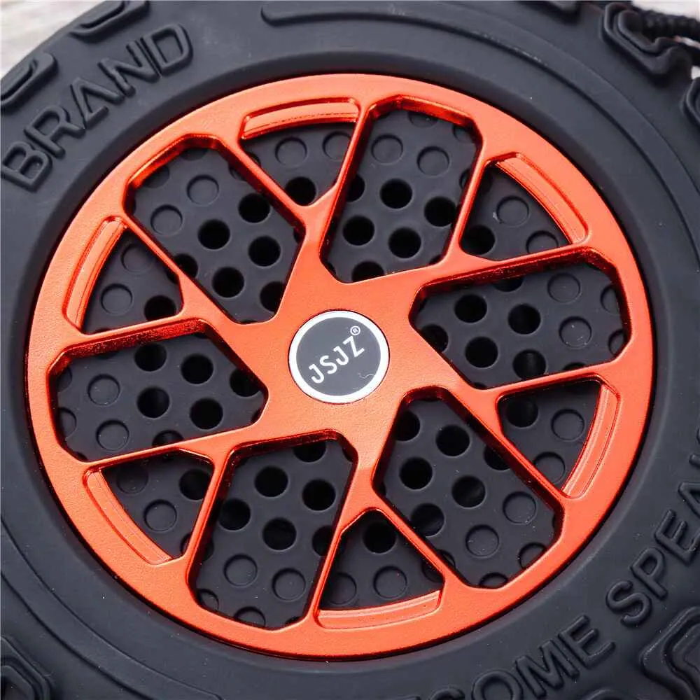 JZ-200 mini Bluetooth woofer with TF/USB/FM functionality.