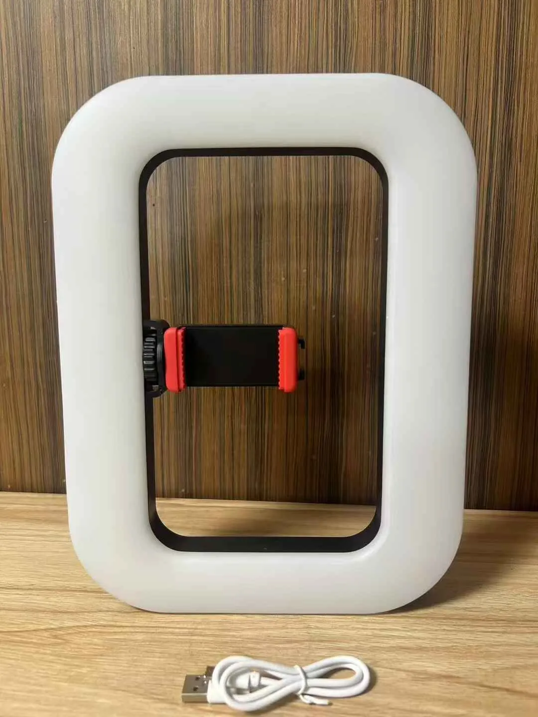 Rechargeable Handheld LED Ring Light for Makeup Artists