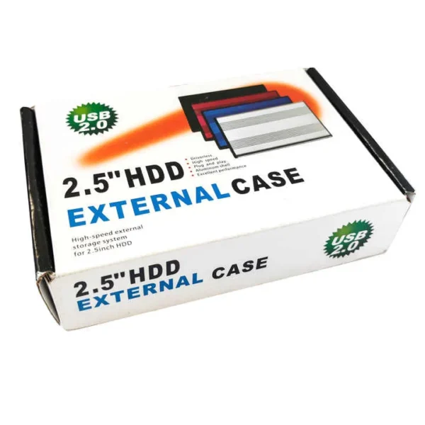 Lightweight SATA hard disk enclosure – 2.5" with USB 3.0 connectivity