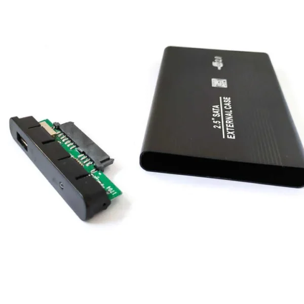 Durable USB 3.0 SATA external HDD case for laptops and desktops
