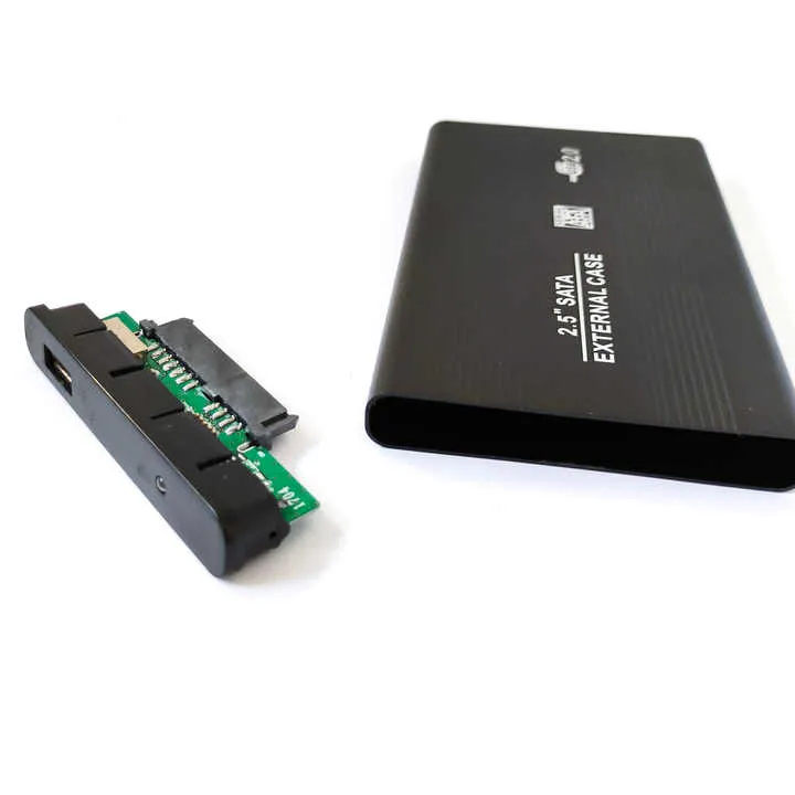 Durable USB 3.0 SATA external HDD case for laptops and desktops