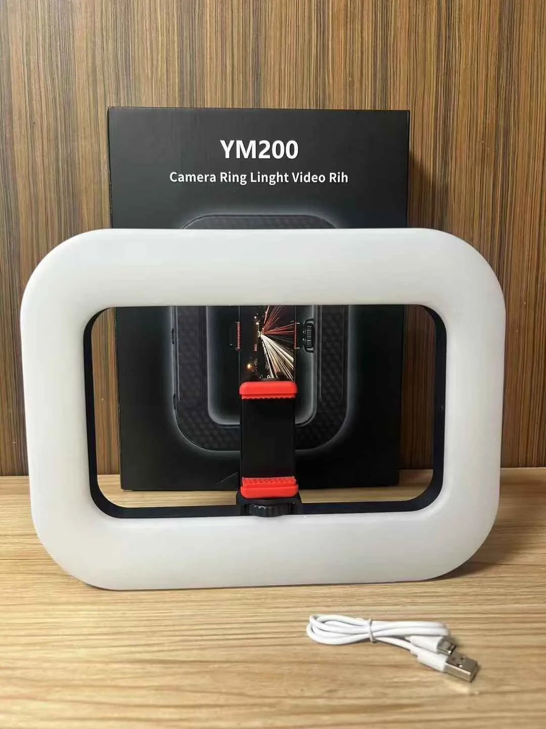 Rechargeable YM-200 Ring Light for Live Streaming