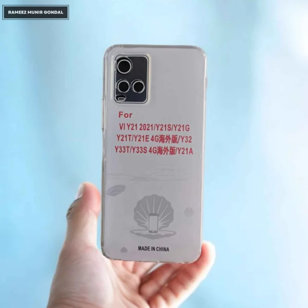 Vivo Y33S Clear Transparent Back Cover